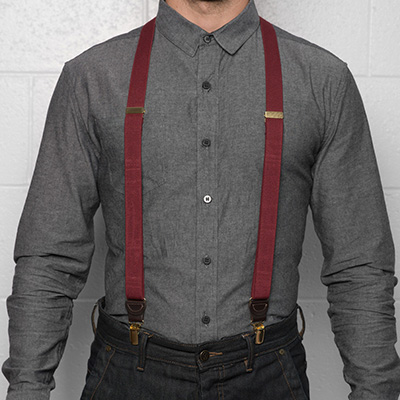 How to Wear Undershirt Undergarment Suspenders