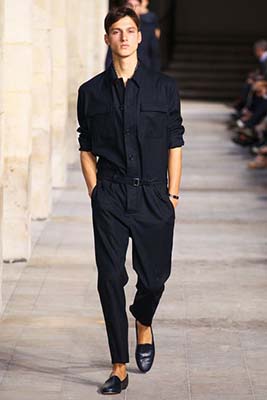 jumpsuit from the Hermès Spring 2014 men's collection
